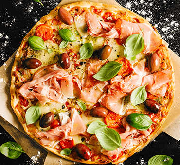 Grilled Fingerlings Pizza